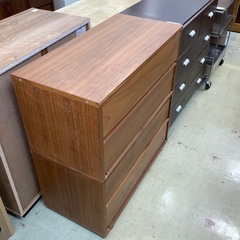 無印良品　4段ローチェスト
