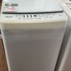 リサイクルショップどりーむ天保山店　No13849　洗濯機　2021年製　ハイセンス　5.5㎏　高年式　おすすめ品
