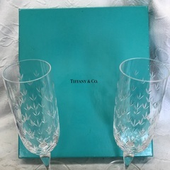 TIFFANY/ペアシャンパングラス