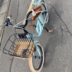 コロネ　CORONE ジュニア自転車　補助輪付き自転車　子ども用　16インチ　水色　　男の子　女の子 コロネ CORONE ジュニア自転車 補助輪付き自転車 子ども用 16インチ