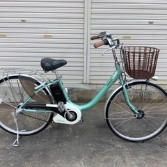 452  パナソニック新機種電動アシスト自転車vivi DX26インチグリーンアルミボディ 452 パナソニック新機種電動アシスト自転車vivi DX26インチグリーン