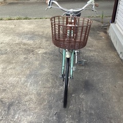 452 パナソニック新機種電動アシスト自転車vivi DX26インチグリーン