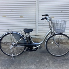 ブリヂストン電動アシスト自転車26インチ　グレー 楽天市場】【3千円クーポンファイナル！10日23:59まで＆ママ割等