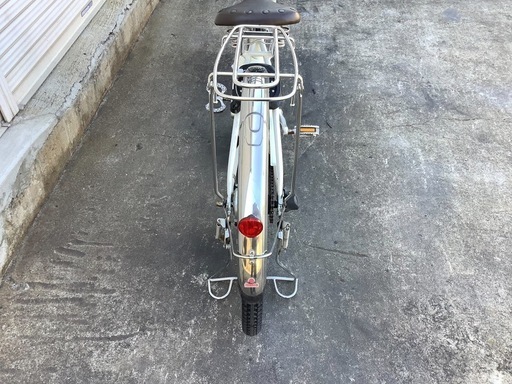 455 ヤマハ最新機種電動アシスト自転車pasmina 26インチパールホワイト