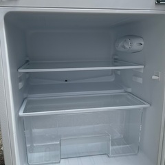 【RKGRE-376】特価！ヤマダ/87L 2ドア冷凍冷蔵庫/YRZ-C09H1/中古品/2023年製/当社より近隣無料配達！