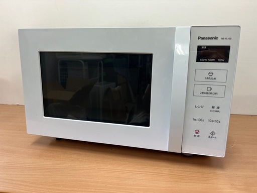 Panasonic 電子レンジ NE-FL100-W 2021年製