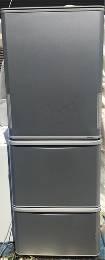 SHARP 冷蔵庫 350L どっちでもドア シルバー SJ-W351E-S