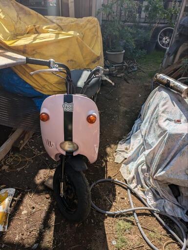 スズキ　チョイノリ　実動車と部品取りのセット
