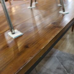 【川崎市宮前区リサイクルオフ】クラッシュゲート　ダイニングセット　椅子4脚