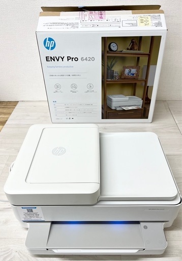 【中古品】HP プリンター A4インクジェット複合機 ENVY Pro 6420 生活家電 PC周辺機器