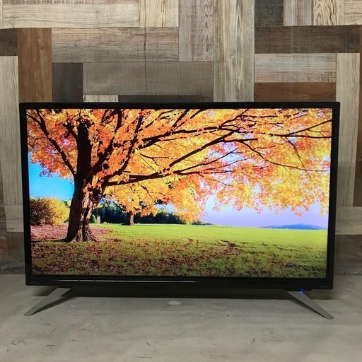 即日受渡❣️32型液晶テレビWチューナー搭載　裏番組録画可9500円