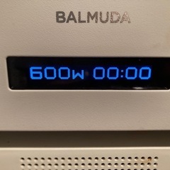 取引中 BALMUDA バルミューダ製のオーブンレンジ 2017年製 