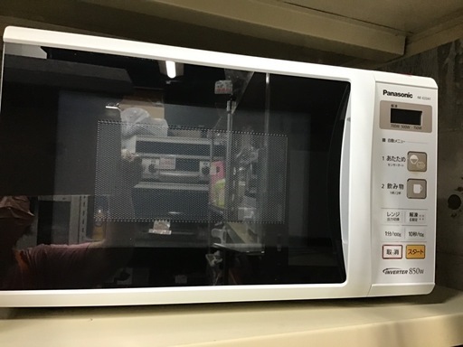 ●販売終了●Panasonic 電子レンジ　2018年製　中古品