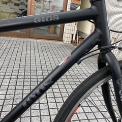 【GIOS】クロスバイク　3x8段変速　前後タイヤ、チェーン、サドル新品❗️スタンド付　若林自転車　浜大津　SALE中❗️