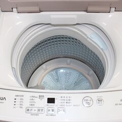 ★特別価格 一人暮らし向け 大幅値下げ★AQUA アクア全自動洗濯機 (AQW-S5NBK) 5㎏ 22年製 販売！★大田区配送・品川区 設置無料★店頭取引歓迎！