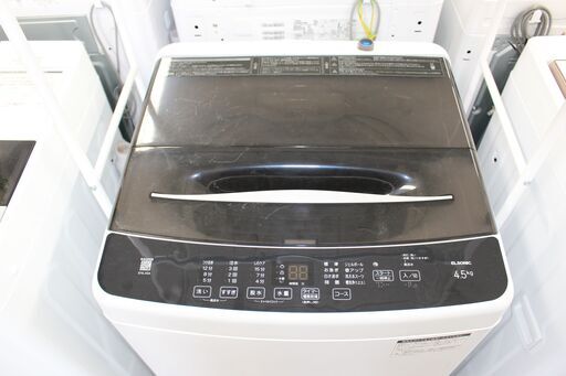 ★特別価格 一人暮らし向け 大幅値下げ★ELSONIC エルソニック全自動洗濯機 (AQW-S5NBK) 4.5㎏ 22年製 販売！★大田区配送・品川区 設置無料★店頭取引歓迎！