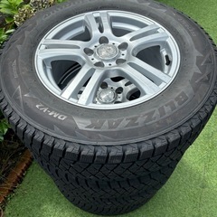 195/70/16バリ溝タイヤホイール‼️