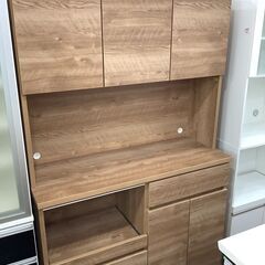 レンジボード 3枚扉 ブラウンを買取入荷しました