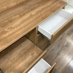 レンジボード 3枚扉 ブラウンを買取入荷しました