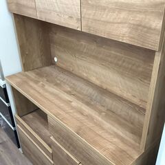 レンジボード 3枚扉 ブラウンを買取入荷しました