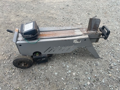 電動薪割り機　通電OK ジャンク扱い