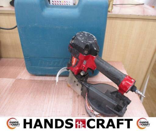 マキタ makita AN511HB 銅板用 高圧釘打ち機 中古品 シート釘29～50mm 【ハンズクラフト宜野湾店】