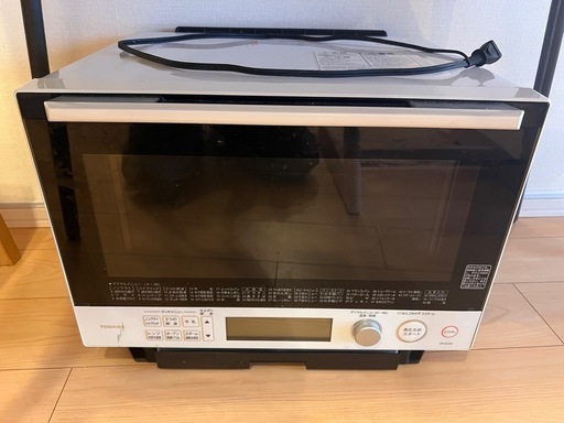 TOSHIBA レンジ　白