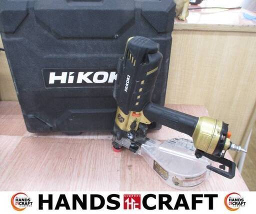 HiKOKI ハイコーキ WH4H3(S) 高圧ねじ打ち機 中古品 ケース/保護メガネ付き 25～32mm 【ハンズクラフト宜野湾店】