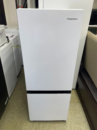 ハイセンス　冷凍冷蔵庫　162L　HR-D16F　2022年製