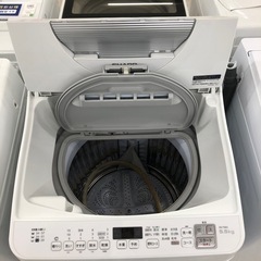 安心の6ヶ月保証付き！SHARP縦型洗濯乾燥機2018年製5.5kg【トレファク堺福田店】