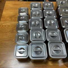 業務用　キッチンポット　大量セット　ボウル　保存容器　ステンレス　バット