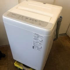 K089★2022年製Panasonic製5.0㌔洗濯機★6ヶ月保証付き★近隣配送・設置可