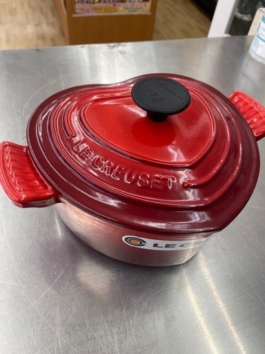 【ドリーム川西店御来店限定】 LE CREUSET ココット　鍋 /中古品【2003249255626856】