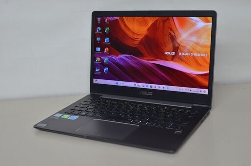 中古ノートパソコン ASUS UX331U Windows11+office 爆速SSD256GB core i5-8250U/メモリ8GB/13.3インチ/webカメラ/無線内蔵