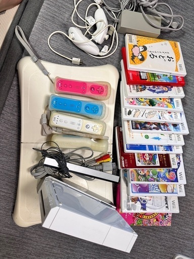 Wii WiiFit カセットコントローラーなど、セット