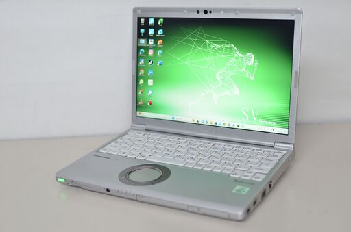 日本製 中古軽量ノートPC 最新Windows11+office Panasonic CF-SV9ND3LC Core i5-10210U/メモリ8GB/SSD256GB/12.1インチ/無線/DVDマルチ内蔵
