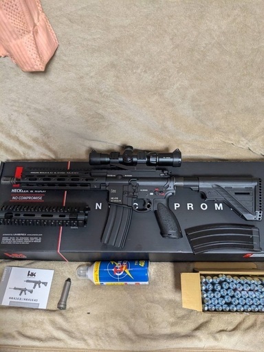 VFC HK416A5V3 デルタカスタム CO2 ガスガン 総額14万   電動ガン  発送します。