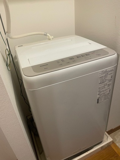 洗濯機　美品　取扱説明書付き　製造年2020年