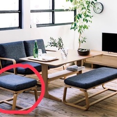 リビングでもダイニングでもつかえる ベンチ・2・オーク材