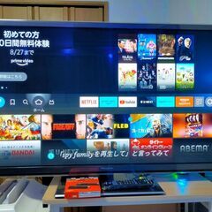 【動画あり 安いです】本日～8/25 21時まで19800円→13000円 パナソニック フルハイビジョンプラズマテレビ 50V型/50インチ 2012年式 Panasonic TH-P50GT5 最終型 超薄型 2画面表示 B-CAS 地デジ HDMI USB 映像機器 生活 家電 大画面 美品 ユーチューブ・アマゾンプライム・ネットフリックス観れます！Fire TV Stick 第3世代 | HD対応スタンダードモデル | ストリーミングメディアプレイヤー 4980円 未開封未使用品付き