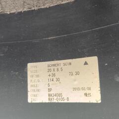 お値下げ　WORK シュバート　20インチ　8.5J  