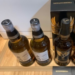 宮ノ鹿1本、戸河内シングルモルト2本 合計3セット