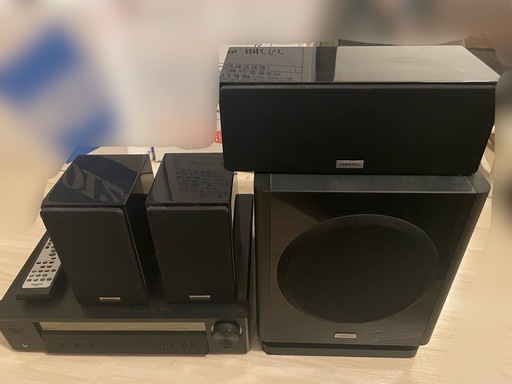 AVアンプとサラウンドスピーカー