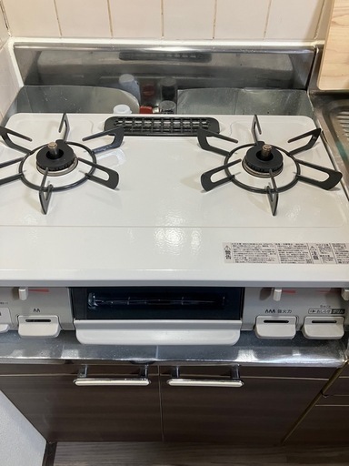 リンナイ Rinnai RTE597BER/13A [ガステーブル 都市ガス用 幅59cm 右強火力 片面焼]