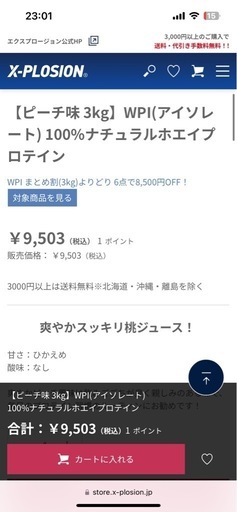 プロテイン　WPI