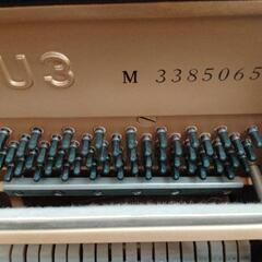 【YAMAHA】ヤマハ アップライトピアノ　チェア付き 1981~82年頃