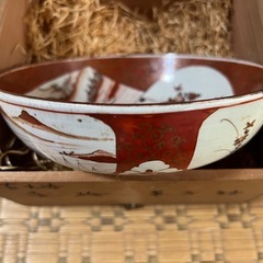 【GO-108】九谷焼 皿 年代不明 作者不明