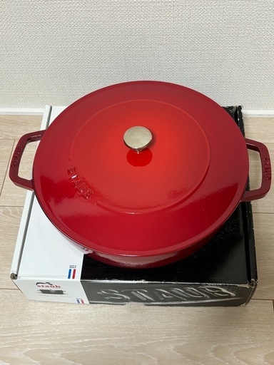 美品★ストウブ Staub ブレイザー ソテーパン 28cm