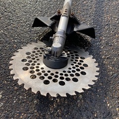 刈り払い機、ロビン、4サイクル、