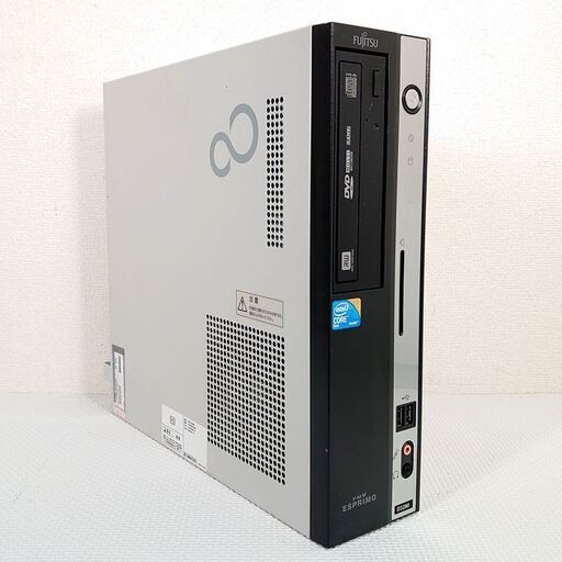 Windows7 SP1 更新済 シリアル/パラレルポート搭載 ★ 富士通 FMV-D3290 Core 2 Duo-E7500(2.93G/2C) メモリ4GB HDD500GB DVD